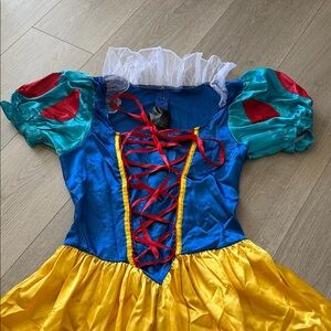 Kids Fairy Tale Princess Costume - Blue, Yellow, Red